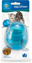 PetSafe FUNKitty Egg Cersizer - Cat Slow Feeder - Interactive Cat Meal Dispensing Toy - Great for Portion Control and Fast Eaters - Improve Digestion - Cat Enrichment and Exercise Toy