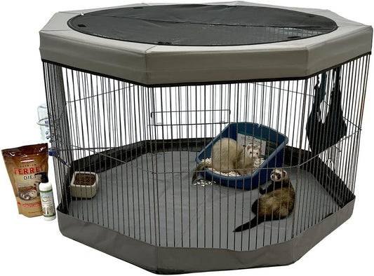 Marshall Pet Products Safety Skylight Playpen Cover ONLY for FC-261
