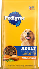 Pedigree Complete Nutrition Adult Dry Dog Food, Roasted Chicken & Vegetable Flavor