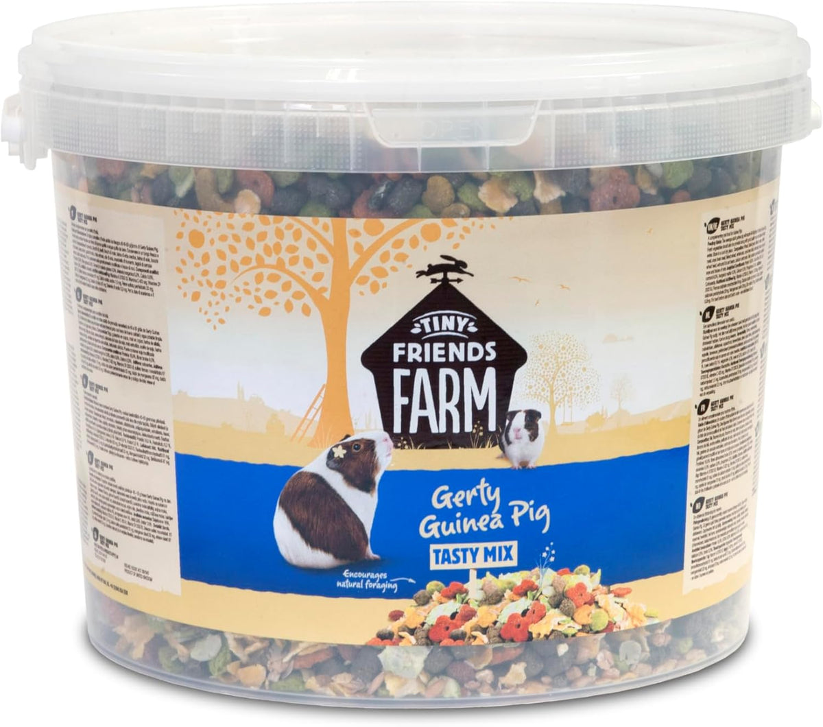Gerty Guinea Pig Tasty Mix 10lbs Bucket