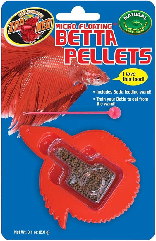 Zoo Med Laboratories Micro Floating™ Betta Pellet for Fish