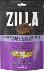 Zilla Reptile Munchies Vegetable and Fruit Mix 4 oz.
