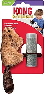 KONG Beaver Refillable Catnip Toy