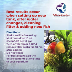 DrTim’s Aquatics One & Only Live Nitrifying Solution  – for Freshwater Fish Tanks – Supports Aquarium Cycling and Water Balance