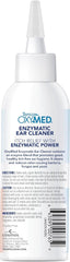 TropiClean OxyMed Enzymatic Dog Ear Cleaner, Treatment for Dogs, Vet Recommended Ear Cleaning Solution, Daily Wash Drops, Safe for Cats