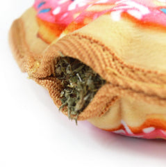 SMARTERPAW Doggijuana | Tuffer Chewer - Interactive Dog Toy with Juananip Refill | Refillable Durable Dog Toy for Engaging Play and Natural Calming (Sprinkled Donut)
