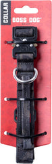 Boss Dog Tactical Adjustable Collar, Black Camo