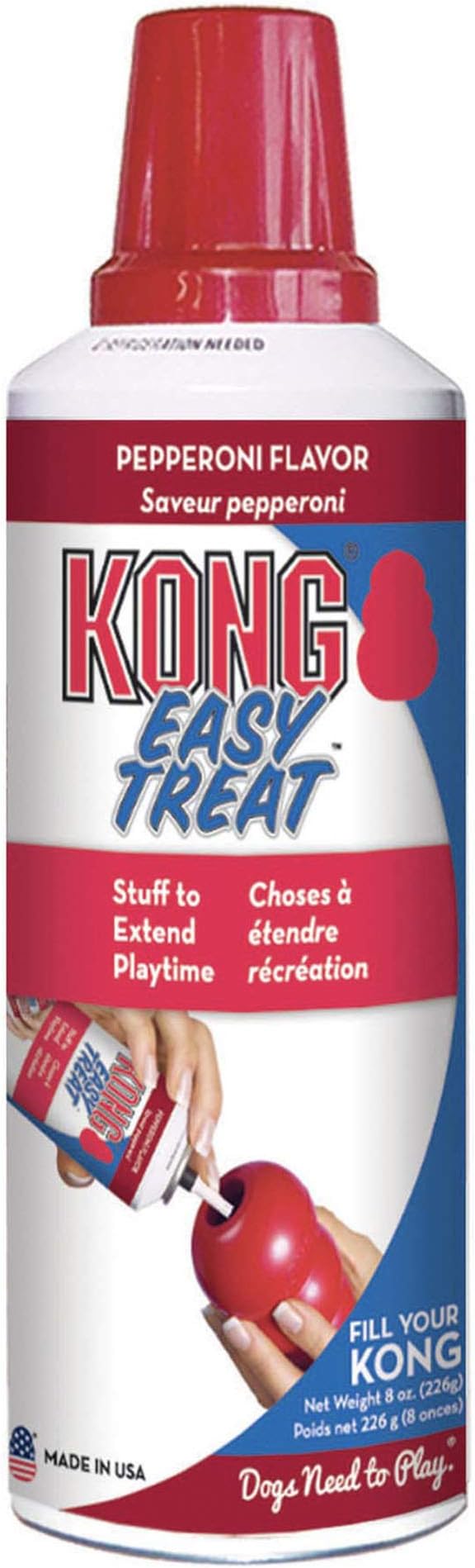 KONG - Easy Treat - Dog Treat Paste - Pepperoni