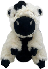 KONG Comfort Tykes Soft Plush Fluffy Dog Toy (Cow)