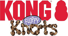 KONG Holiday Floppy Knots Fox Small Medium