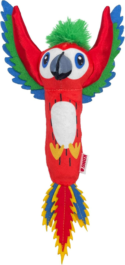 KONG Tropics Floppy Bird with Catnip Assorted Cat Toy