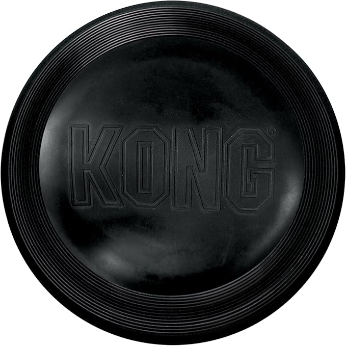 KONG Extreme Flyer - Dog Toy Supports Healthy Exercise - Soft Disc for Dogs - Toy for Fetch & Retrieve - Durable Flying Disc Dog Toy with Rebound