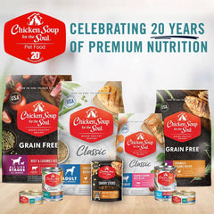 Chicken Soup for the Soul All Natural Premium Wet Kitten Food, Real Meat First Ingredient, No By-Products, Artificial Colors, Flavors or Preservatives, Chicken & Turkey Pate, 5.5oz (Pack of 24)