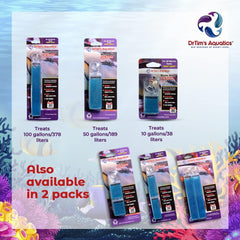 DrTim's Aquatics Reef Safe Waste-Away Time Release Gel – Natural Fish Tank & Aquarium Leave-in Waste Management Solution for Dissolving Cleaning Organic Sludge - Medium