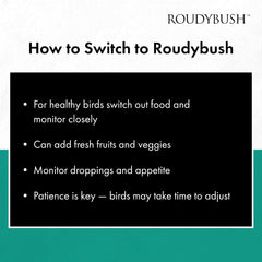 Roudybush Daily Maintenance Bird Food Mini Pellets – 2.75 lb