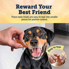 True Chews - Blue Buffalo True Chews Premium Jerky Cuts Dog Treats, Made in the USA with Natural Ingredients, Duck