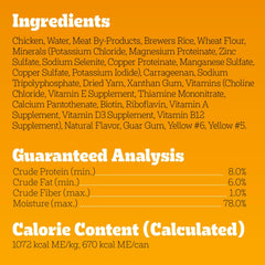 Pedigree Chopped Ground Dinner Adult Canned Soft Wet Dog Food Chicken Flavor, 22 oz. Cans  EA
