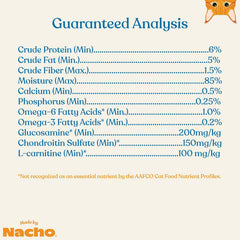 Made by Nacho Bone & Joint Support Cage-Free Chicken Puree Meal Topper with Bone Broth (18 Count)