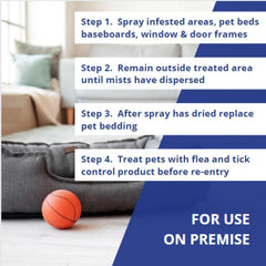 Farnam Flys-Off Insect Repellent for Dogs and Cats 6 Fluid Ounces