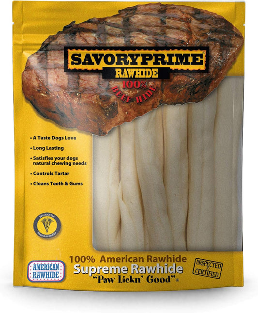 Savory Prime 7-Pack Rolls, Mini, White, All Breed Sizes