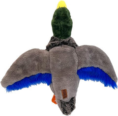 KONG Wild Low Stuff Creatures with Minimal Stuffing for Dogs (Mallard)