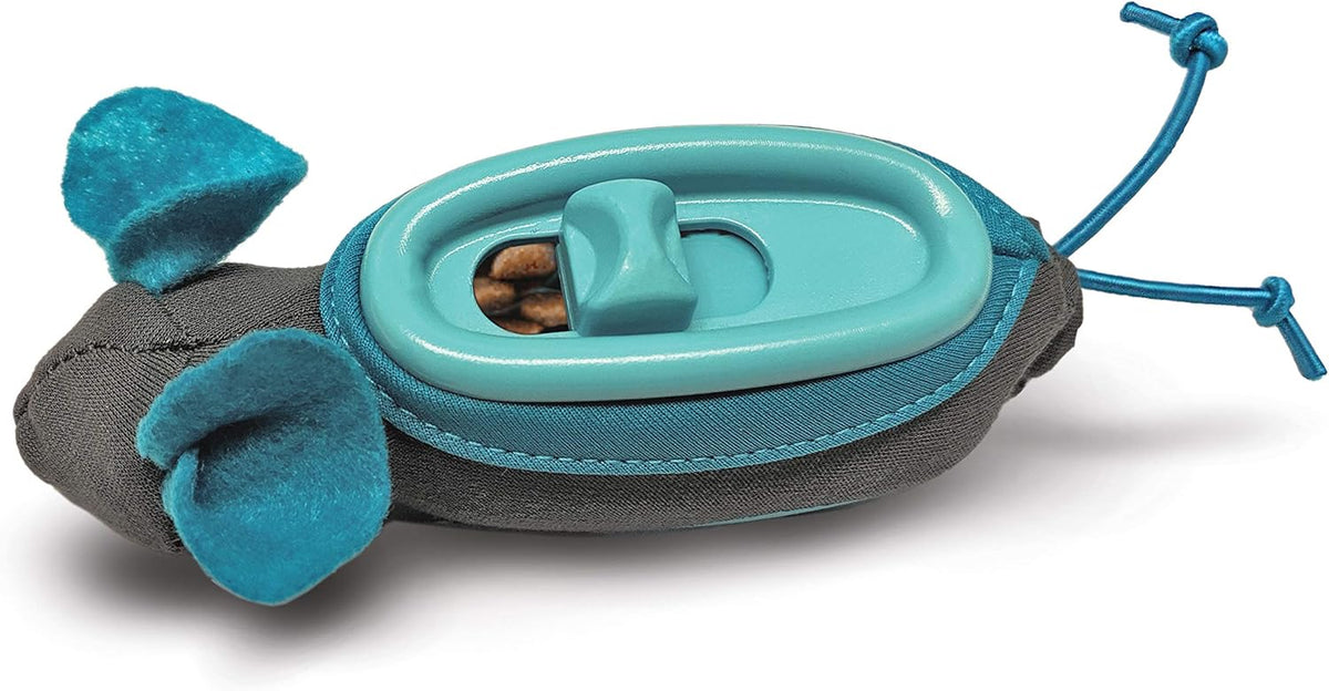 SPOT Doc and Phoebe's Cat Hunting Snacker - Interactive Indoor Treat Dispenser, Encourage Natural Instincts to Hunt, Provide Mental Stimulation, Solve Behavioral Problems & Obesity, Pack of 1 Mouse