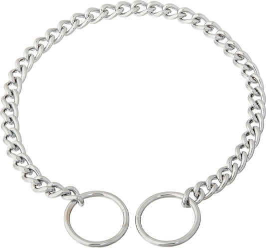 Titan - Coastal Pet Products Titan Fine Chain Dog Training Choke/Collar, Chrome