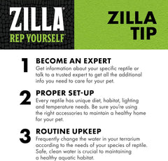 Zilla Aquatic Reptile Heater, Fully Submersible, Auto-shut Off, for Terrariums up to 40 Gallons
