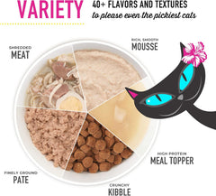 Tiki Cat Luau Velvet Mousse, Chicken & Egg in Broth, Complete Nutrition for Balanced Diet, Wet Cat Food For All Life Stages