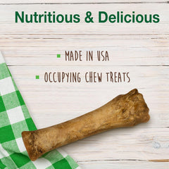 Nylabone Healthy Edibles Natural Dog Chews Long Lasting Roast Beef Flavor Treats for Dogs