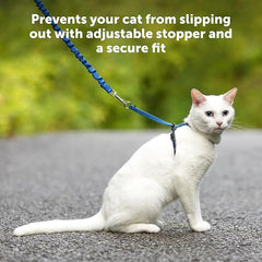 PetSafe Come with Me Kitty Harness and Bungee Leash, Medium