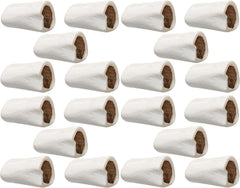 Redbarn Chicken & Apple Flavor Naturals Filled Bone Dog Chews, Small, Made in The USA