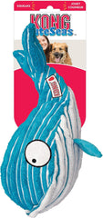 KONG - CuteSeas Whale - Corduroy Plush Dog Toy