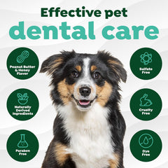 TropiClean Fresh Breath Oral Care Kit - Soft Bristle Finger Toothbrush - Dog Tooth Brushing Kit -