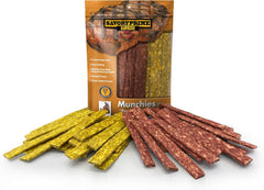 Savory Prime 36-Pack Munchie Strips, 5-Inch, Chicken And Beef