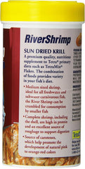 Tetra RiverShrimp, Natural Shrimp Treat For aquarium Fish, Red, Model Number: 77017