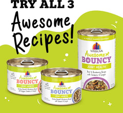 Weruva Awesome Bouncy Wet Dog Food, Beef & Brown Rice