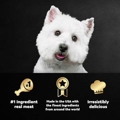 Cesar Wet Dog Food Classic Loaf in Sauce Grilled Steak and Eggs Flavor, 3.5 oz. Easy Peel Trays (24 Count, Pack of 1)