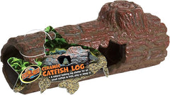 Zoo Med Ceramic Sinking Catfish Log