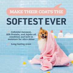 Veterinary Formula Smart Coat Complex Ultra Oatmeal Moisturizing Conditioner for Dogs – with Colloidal Oatmeal & Jojoba – Leaves Coat Soft, Shiny, Hydrated, Strong, with Long-Lasting Scent