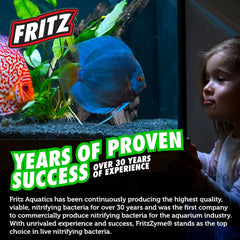 Fritz Aquatics 75016 FritzZyme Monster 360 Concentrated Biological Conditioner for Fresh Water Aquariums, 16-Ounce