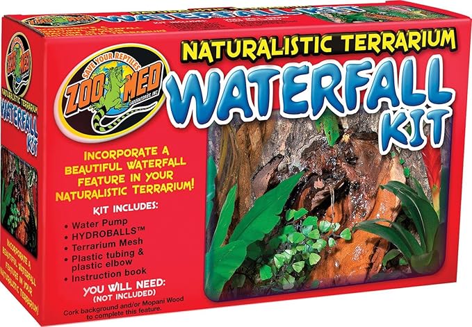 Zoo Med Laboratories Naturalistic Terrarium Reptiles Waterfall Kit