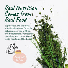 kin+kind Organic Multivitamin for Dogs & Cats - Vitamins and Supplements for Healthy Skin and Coat - Natural Formula with Wheatgrass, Kelp, Flax Seed, Seaweed and Coconut