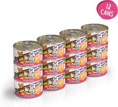 Weruva B.F.F. OMG - Best Feline Friend Oh My Gravy!, Tuna & Salmon Start Me Up with Tuna & Salmon