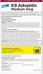 K9 Advantix Flea, Tick & Mosquito Prevention for Dogs | Flea Drops for Small Dogs | Apply Monthly | 2 Treatments