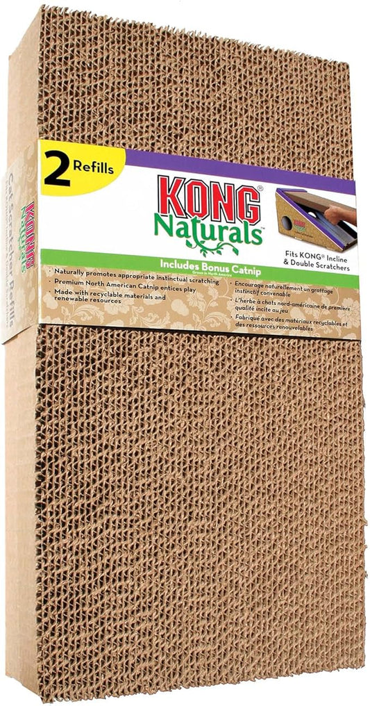 KONG CS9 Scratcher Refill for Incline and Double Cat Toy