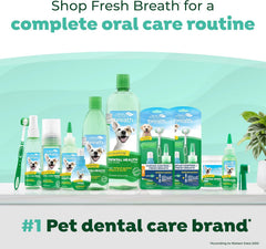 TropiClean Fresh Breath Spray for Dogs & Cats | Peanut Butter Flavored |