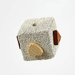 Kaytee Lava Block Chew Toy,2.5 Inches x 2.5 Inches x 5 Inches