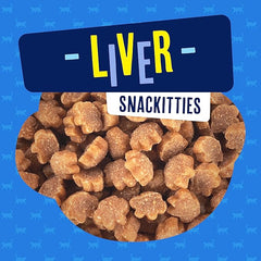 Fromm PurrSnackitty Liver Flavor Snackitties Treats - Premium Soft & Savory Cat Treats - 3 oz