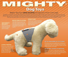 MIGHTY- Hydra Dragon- Squeaker-Multiple Layers. Made Durable, Strong & Tough. Interactive Play (Tug, Toss & Fetch). Machine Washable & Floats